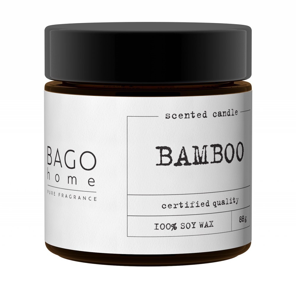 Бамбук BAGO home ароматическая свеча 88 г  